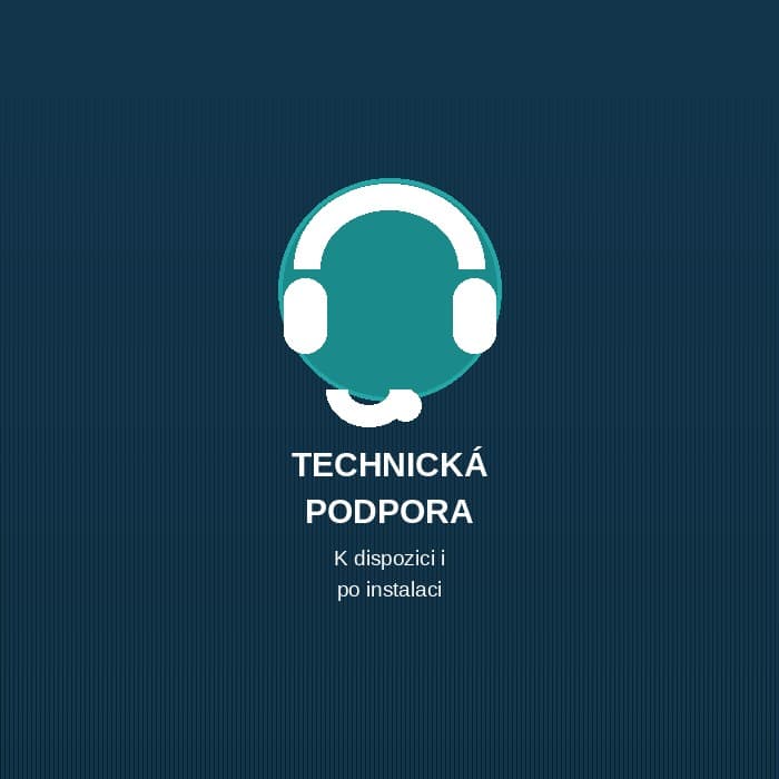 Technická podpora i po instalaci