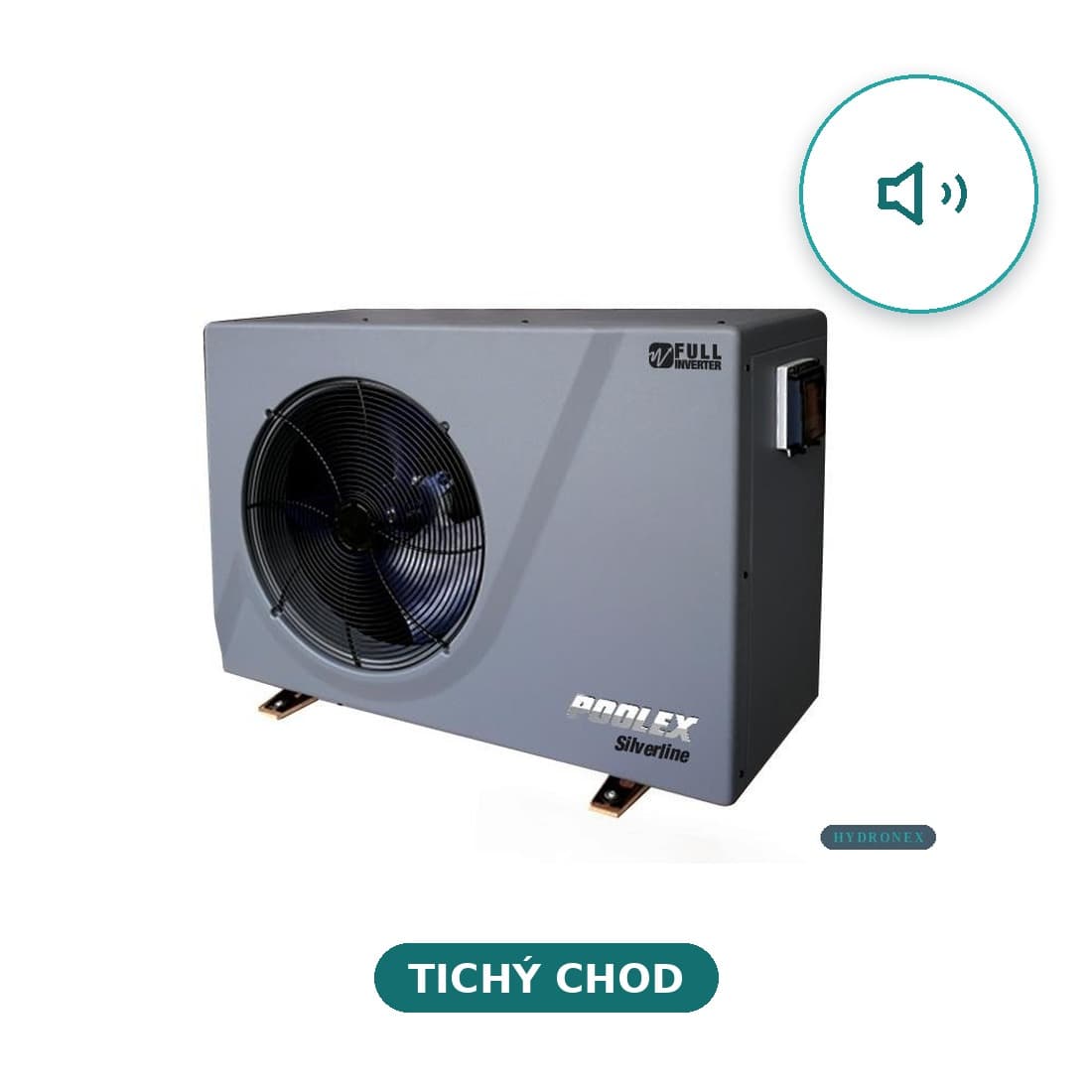 Tichý provoz v režimu plného střídače