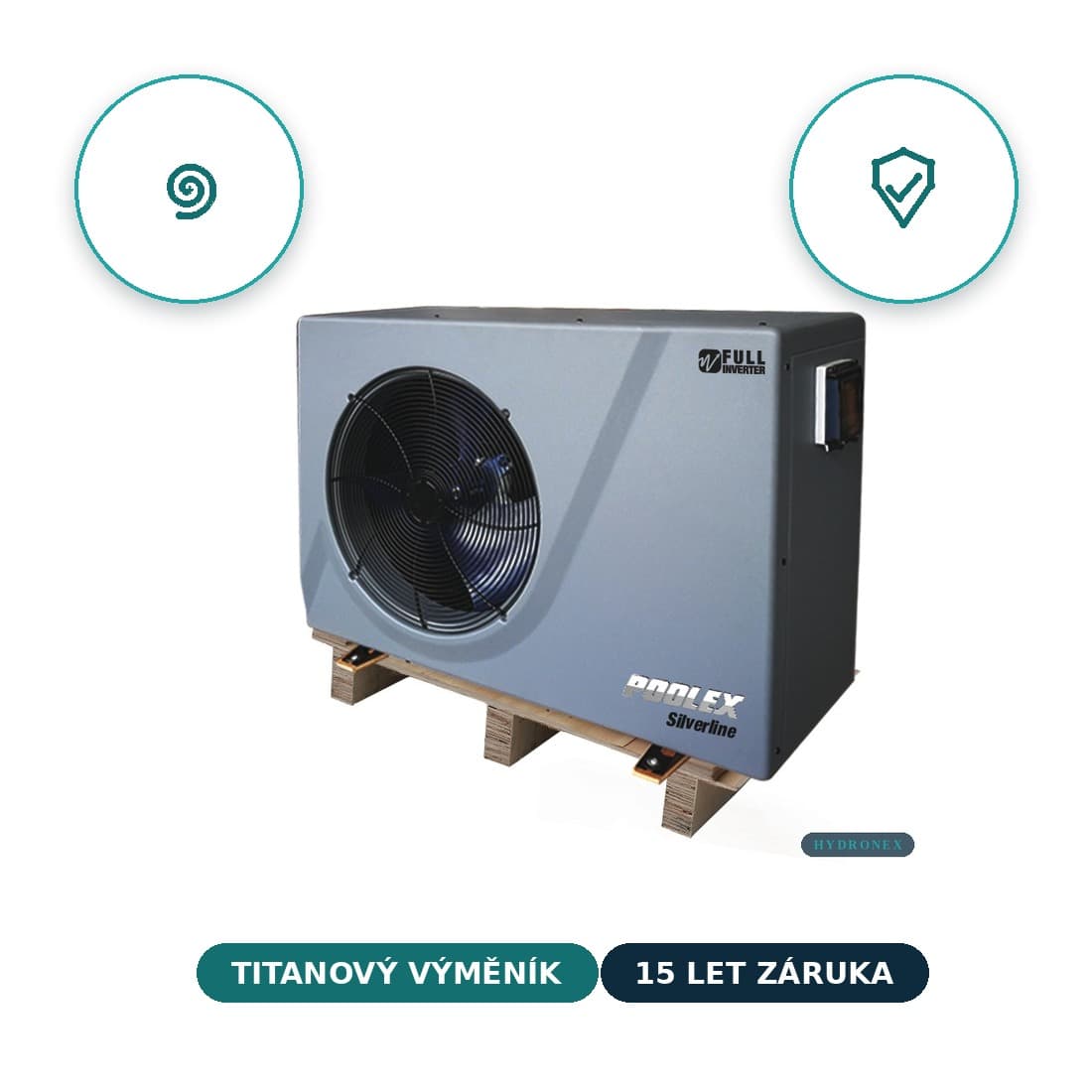 Twisted Tech titanový výměník s dlouhou zárukou
